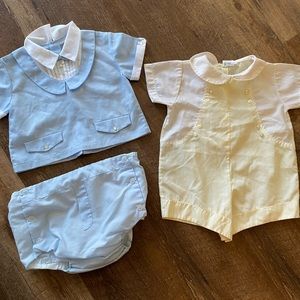 Vintage 3 month boy outfits